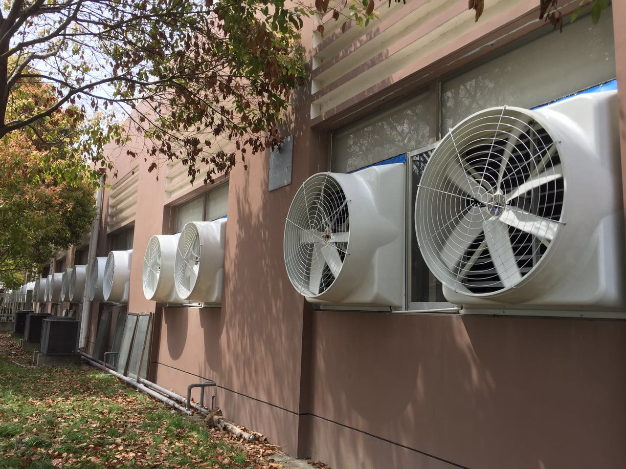 东莞电子厂通风降温方案